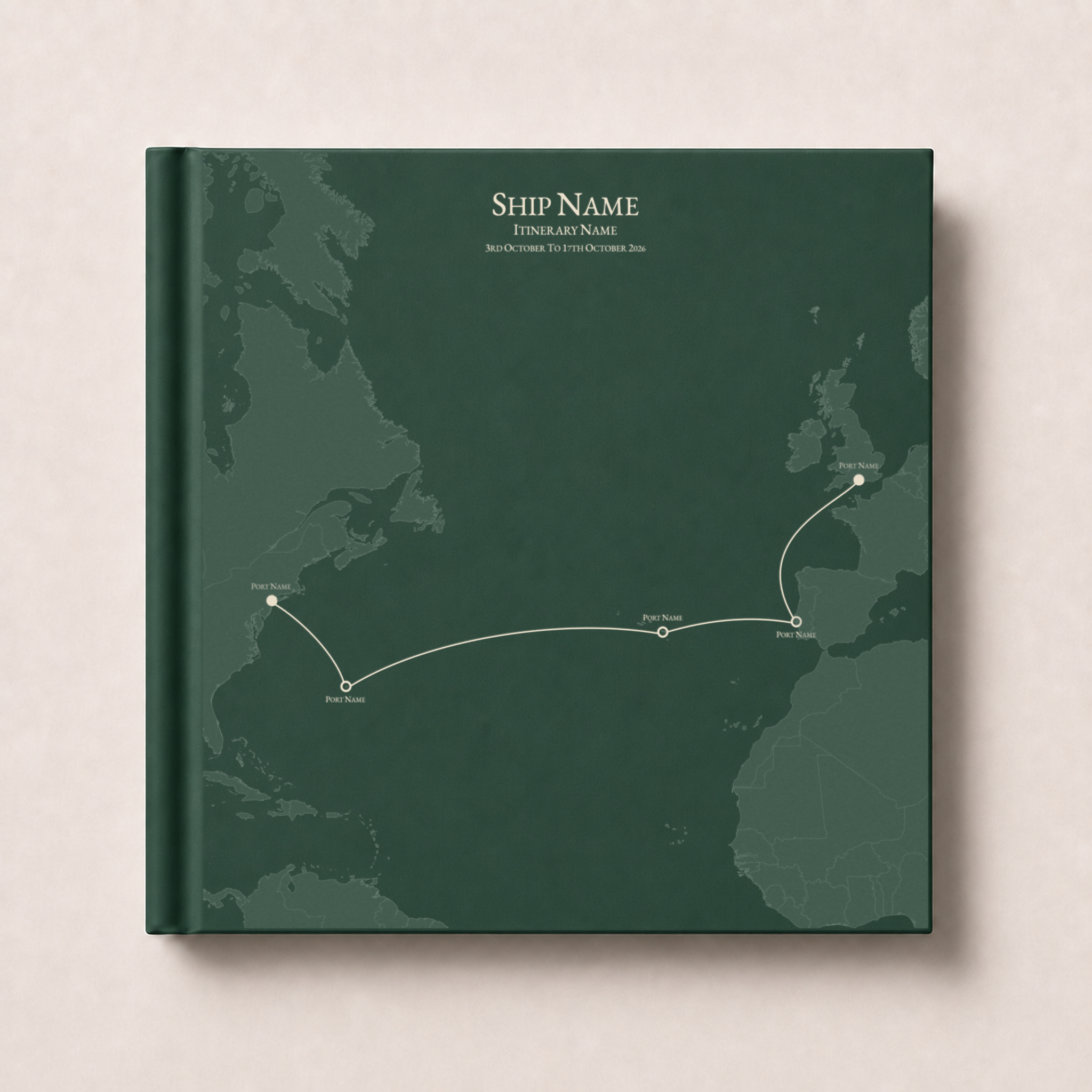 Cruise Itinerary Photo Album - Large