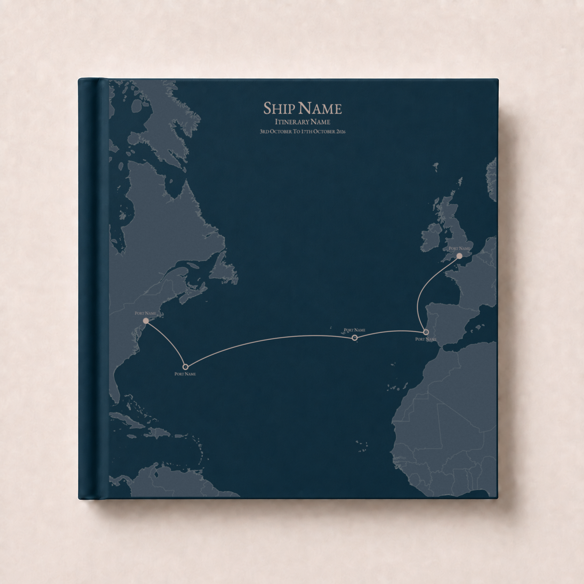 Cruise Itinerary Photo Album - Large
