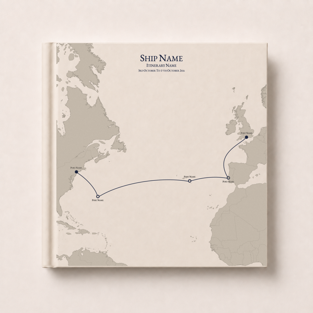 Cruise Itinerary Photo Album - Large