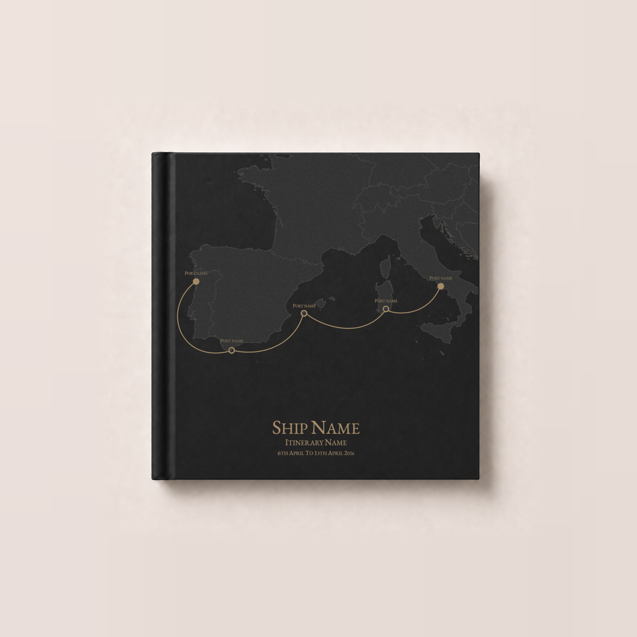 Cruise Itinerary Photo Album - Standard
