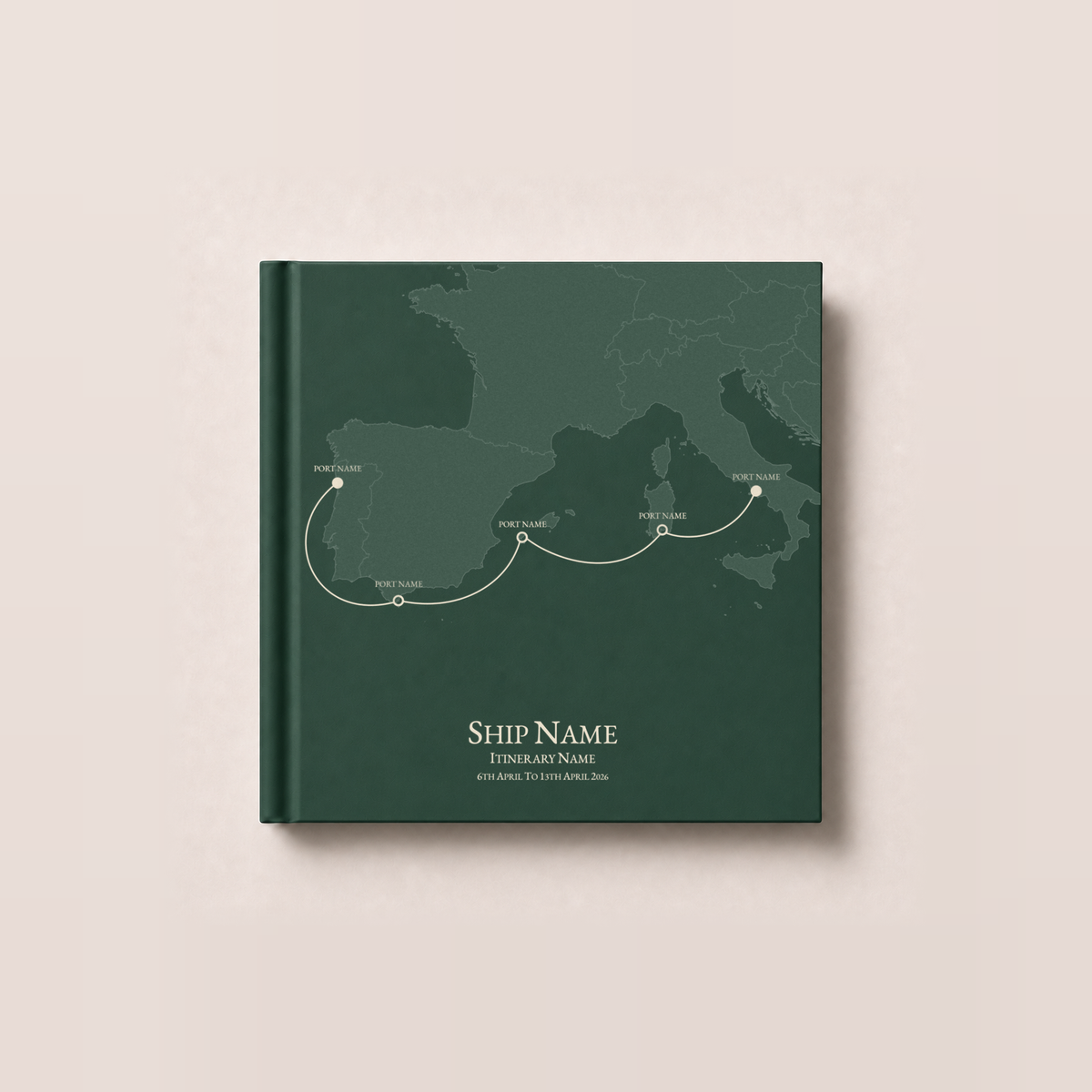 Cruise Itinerary Photo Album - Standard
