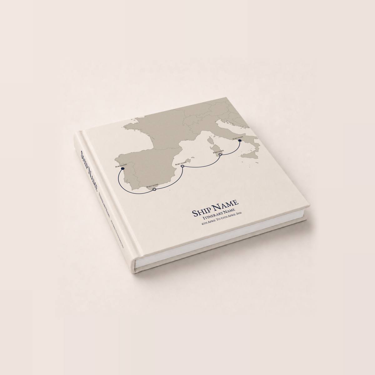 Cruise Itinerary Photo Album - Standard