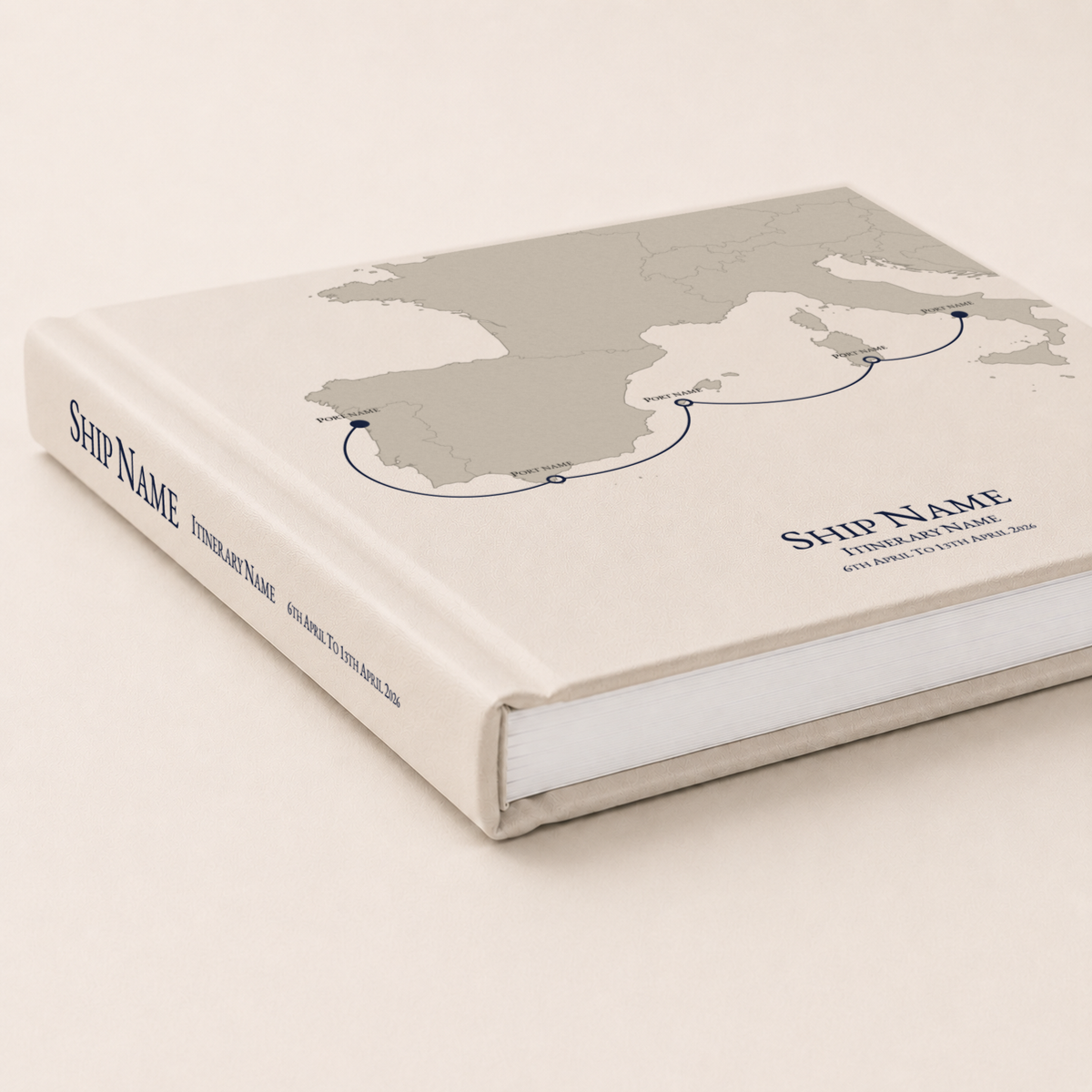 Cruise Itinerary Photo Album - Standard
